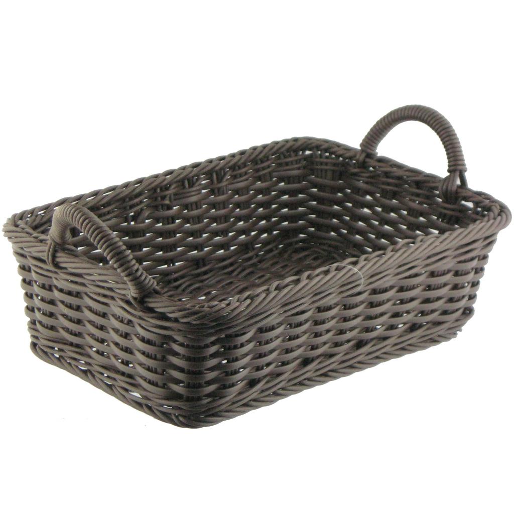 Nagao Washable with 010R30DB Basket, Rectangular, Handle, 30cm,