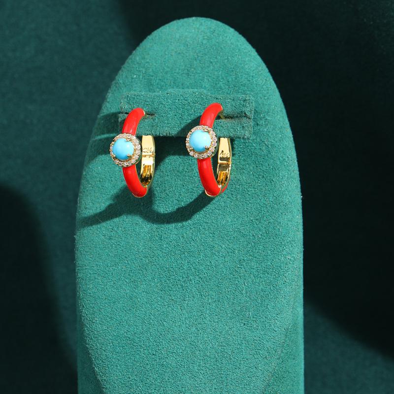 Yong Nuo Vintage Retro Jewelry: High-End, Colorfast Antique Earrings