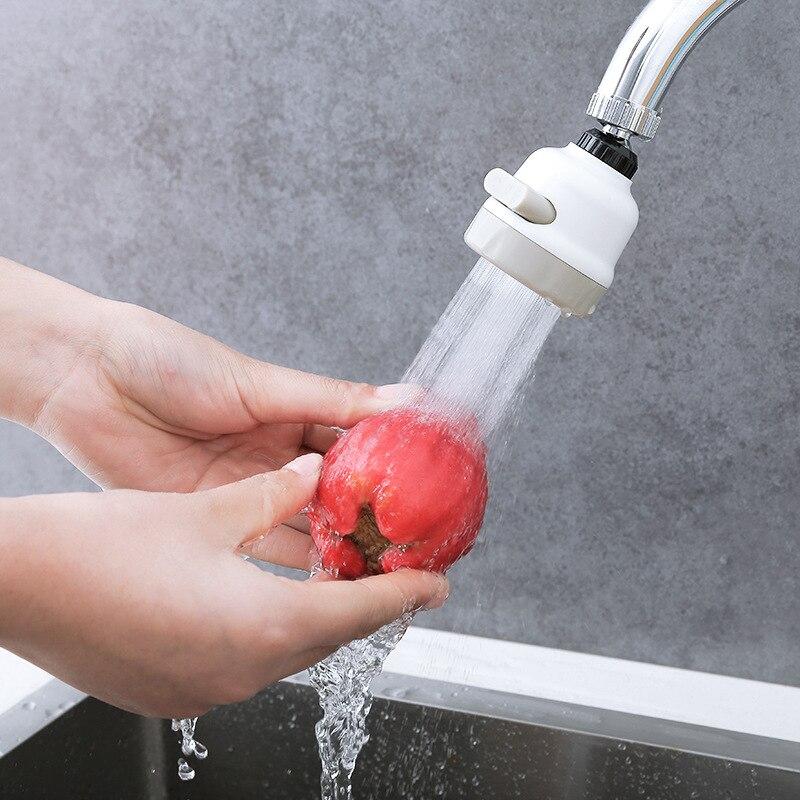 360 Degree Swivel Bathroom Shower Faucet Extender Water Saving Kitchen Tap Head Adjustable Splash Filter Nozzle Kitchen Faucet