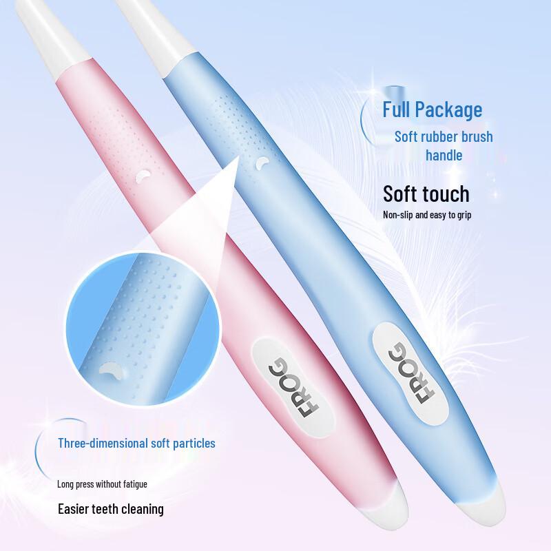 Frog Gentle Care Adult Sensitive Gum Toothbrush 4-Pack