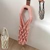 2Pcs Hollow Out Net Bag Cup Cover Woven Crochet Cup Holder Water Bottle Bags  Umbrella Storage