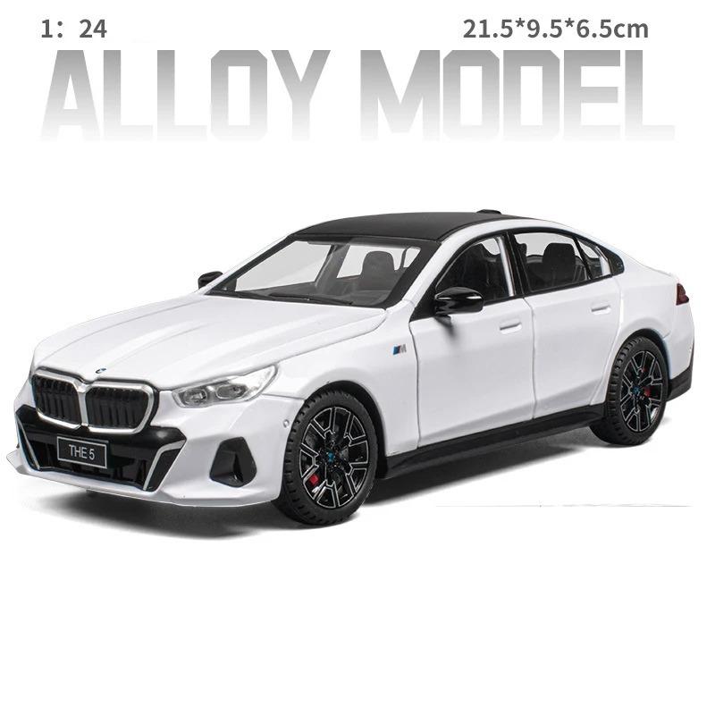 1/24 BWM 5er 530 530LI Coupé Legierungs-Automodell Diecast-Metall Luxusfahrzeuge Automodell Simulation Ton und Licht Kinderspielzeug Geschenk