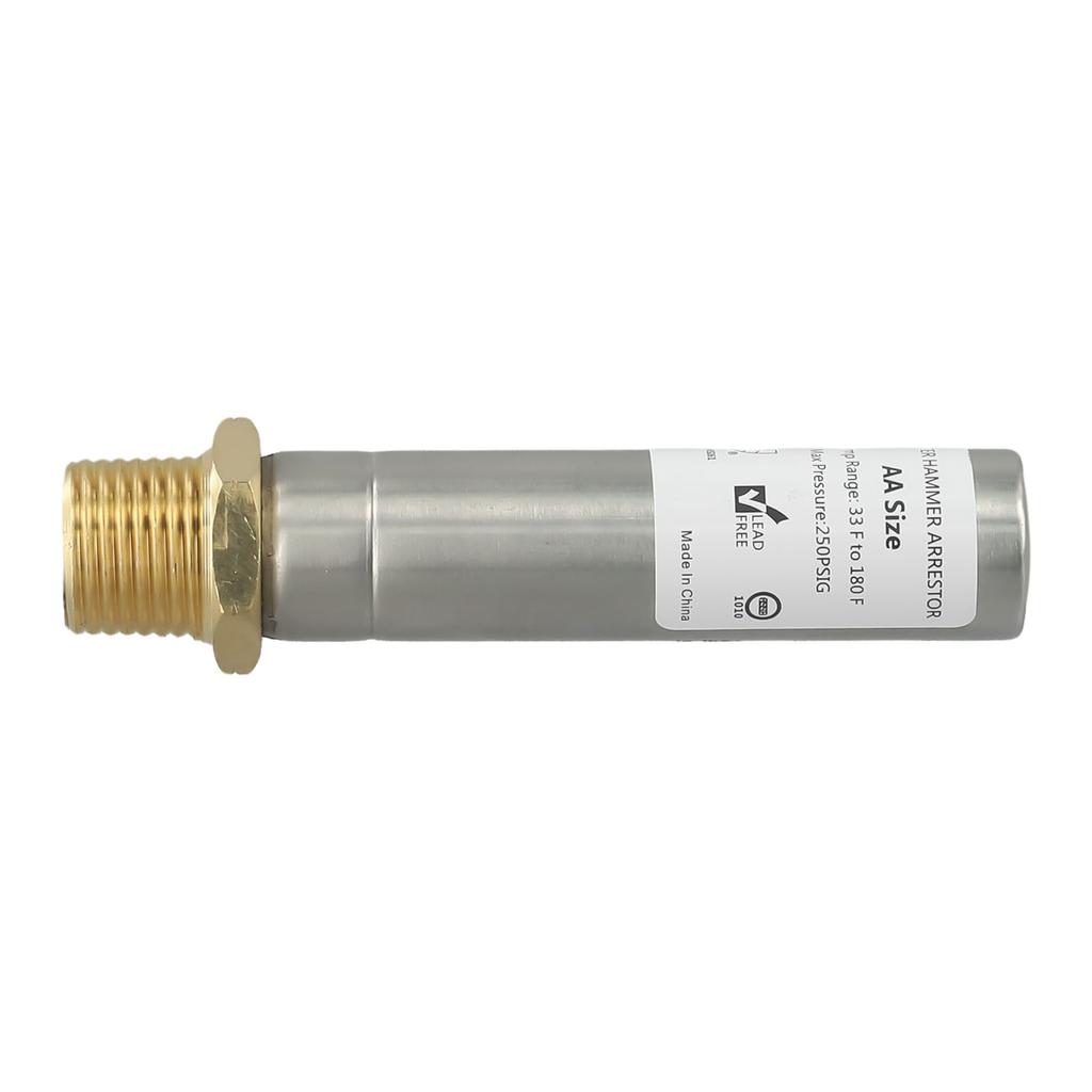 Efficient Water Hammer Arrestor for Washing Machine Control System 1/2 NPT