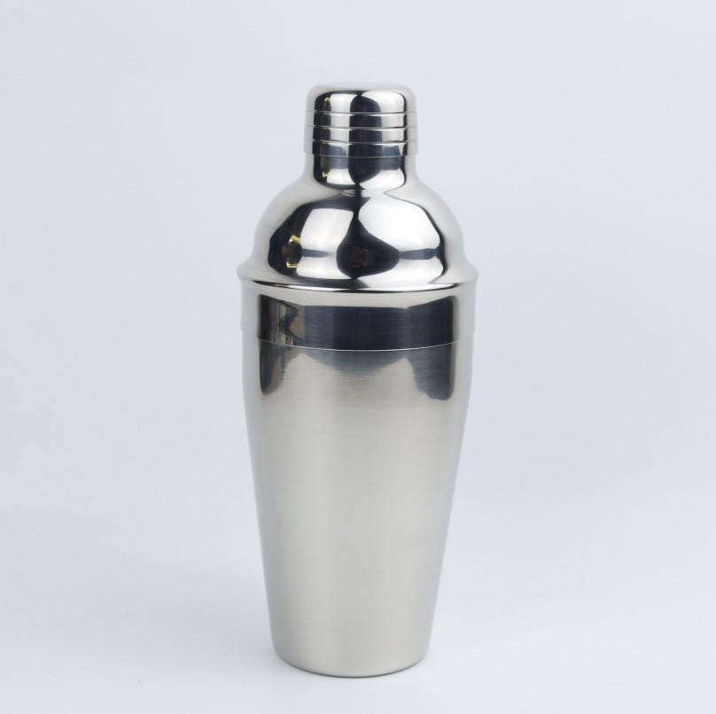 Stainless Steel 550ml Three-Piece Cocktail Shaker Set