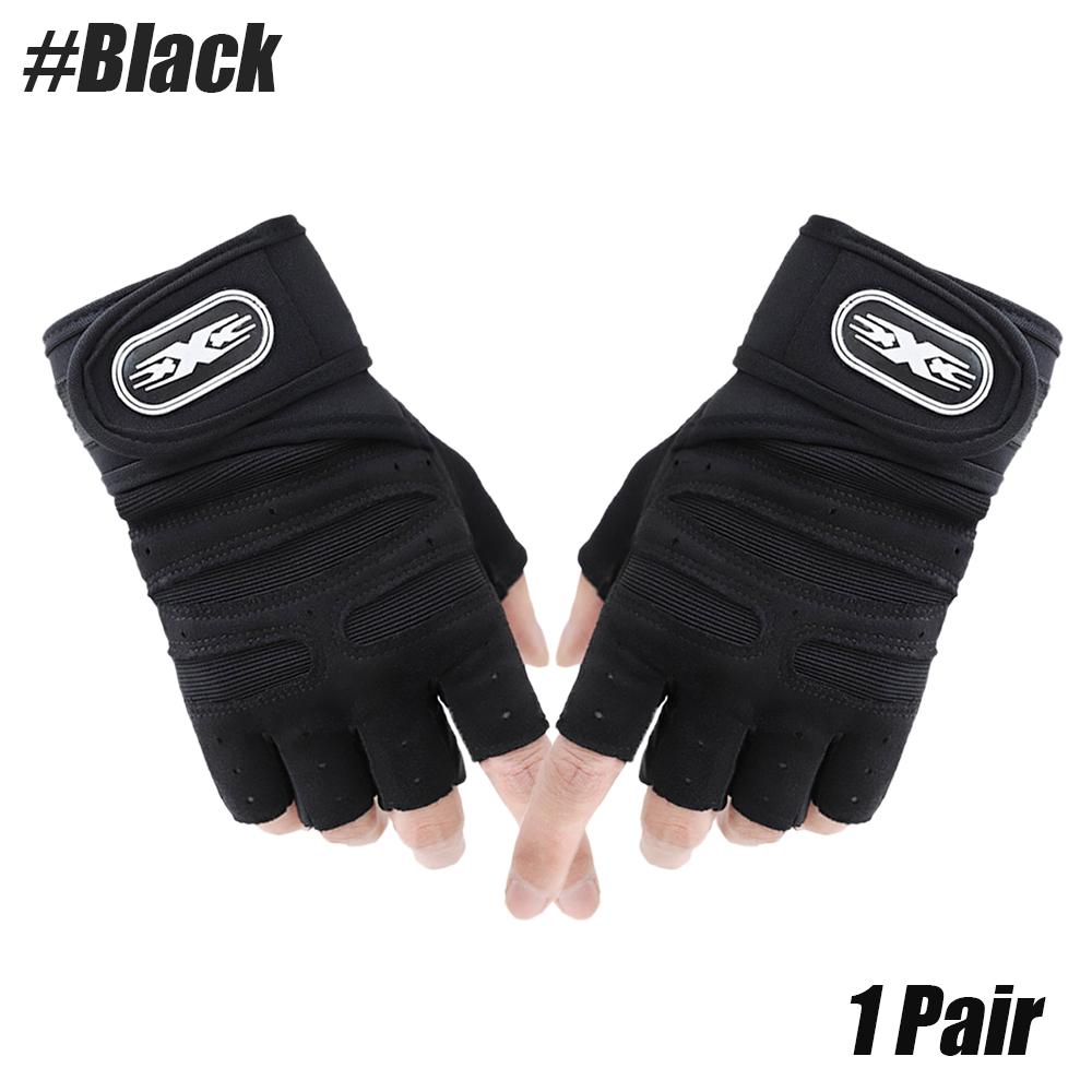 1 Pair Workout Gloves, Antislip Weight Lifting Gloves, Superior Grip & Palm Protection For Weightlifting, Fitness, Gym, Cycling