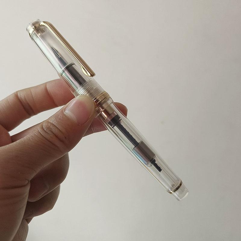 Jinhao 82 Fountain Pen - Fresh Style Portable Pocket Pen with Converter for Business, Office, and Travel.