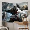AAssassin CCreed Game Cartoon Tapestry Wall Hanging Decoration Household Home Decor