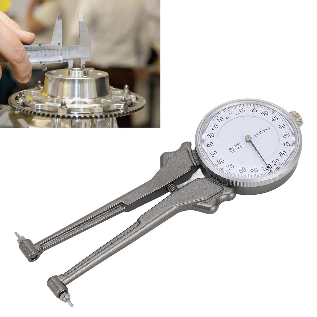 Gauge  Inside Caliper 55‑153mm Internal  Caliper Replaceable High Accuracy Gauge  Inside Caliper for Cylinder Bore