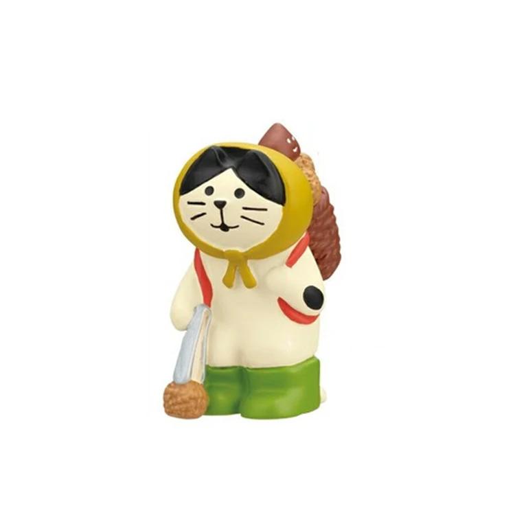 

Japanese Ornaments Autumn Harvest Chestnut Series Japanese Photo Props Miniature Resin Gift INS Cat Collection Small Ornaments