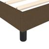 Vidaxl Continental Bed with Mattress, Brown, Fabric, 160X200 Cm