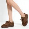 Scarpe in Vera Pelle Donna Sneakers Scarpe Casual Leggere Pelle di Mucca Piatte Morbide Comode