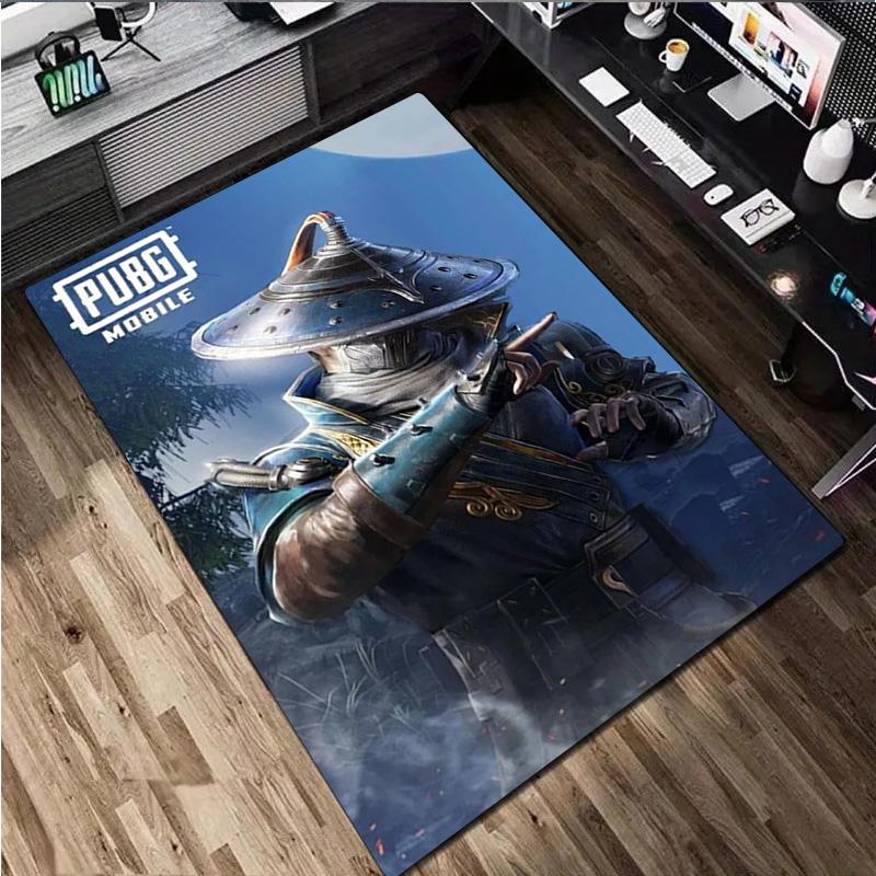 1Pc pnbg Print Rug - Computer Chair Area Rug home decoration Carpet For Living Room Bedroom Flooring Mat