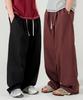 WV PROJECT [2Pack] Gabardine Cotton Elastic Waist Pants 5-Piece Set Mjlp7786 (A Type)