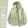 Ice silk sunscreen clothing women's 1011 new summer outdoor skin-friendly and breathable anti-ultraviolet light and thin sunscreen clothing jacket