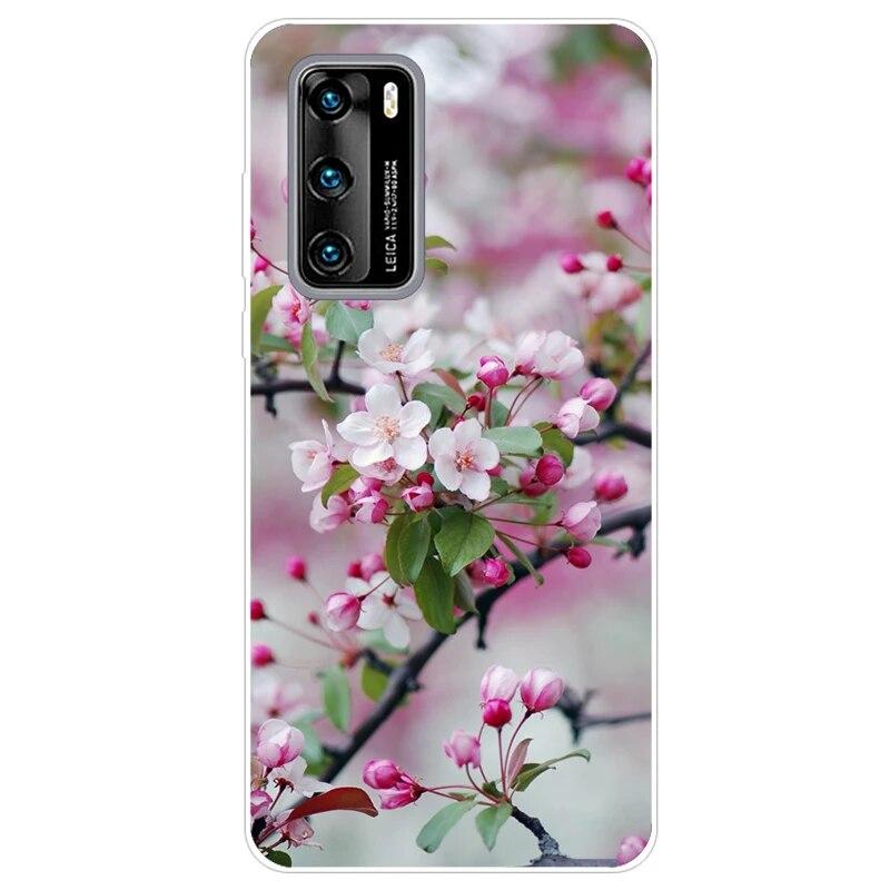 

Чехол для Huawei P40 lite, прозрачный мягкий защитный чехол из ТПУ для Huawei P40 Lite EP 40 P40Lite P40 Pro, чехлы-бамперы Huawei P40 Pro