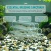1/15Pcs Clear Acrylic Shrimp Hiding Shelter Tube For Aquarium Fish Tank Betta Breeding