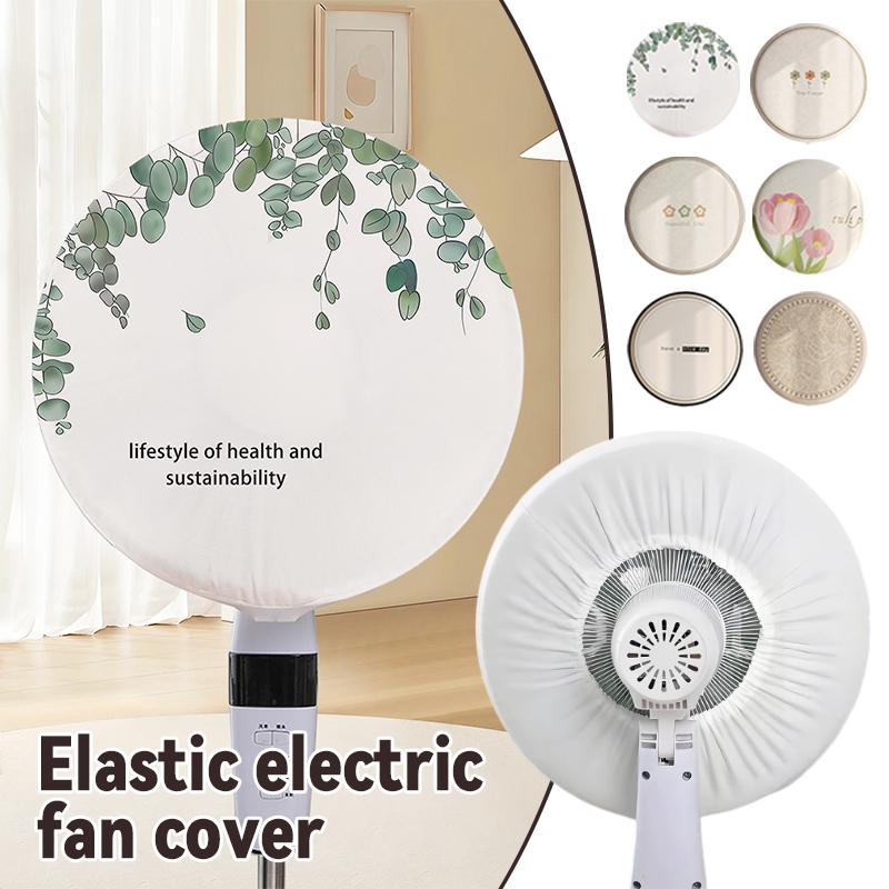 Elastische Vollventilatorabdeckung Cartoon Universelle Staubschutzhülle Für Tisch Standbodenventilator Haushalt Staubschutz Heimdekoration
