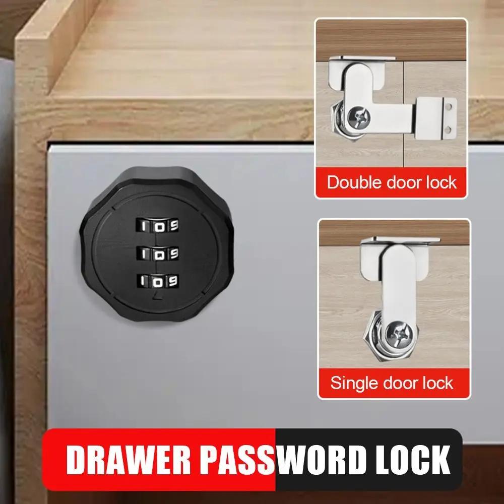 Password Locker Cabinet Mailbox Password Locker 3 Digital Code Combination Lock Cupboard Drawer