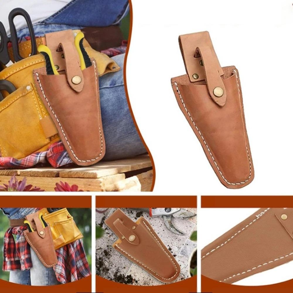 Gardening Tool Bag with Buckle Electrician Pliers Scissor Bag Portable Gardening Trimming Tool Storage Bag Gardening Accessories