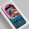 For Samsung S22 Case Glass Back Cover Art Statue Case for Samsung Galaxy S8 S9 S10 S21 S20 Note 8 9 10 20 Plus S10e Ultra