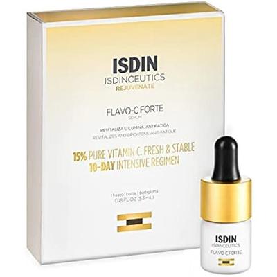 ISDIN ISDINCEUTICS FLAVO-C FORTE, Antioxidant Facial Serum with 15% Pure and Fresh Vitamin C, Vitamin E and Acid