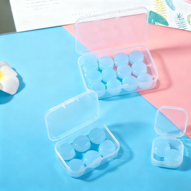 Silikoniniai miego ausų kamštukai Triukšmo mažinimas Anti-knarkimas Garso izoliacija Ausų kamštukas Plaukimo ausų kamštukai Vandeniui atsparūs Ramus miegas