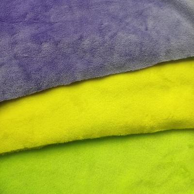 Flame Retardant Double-Sided Polyester Flannel Fabric for Home Textiles