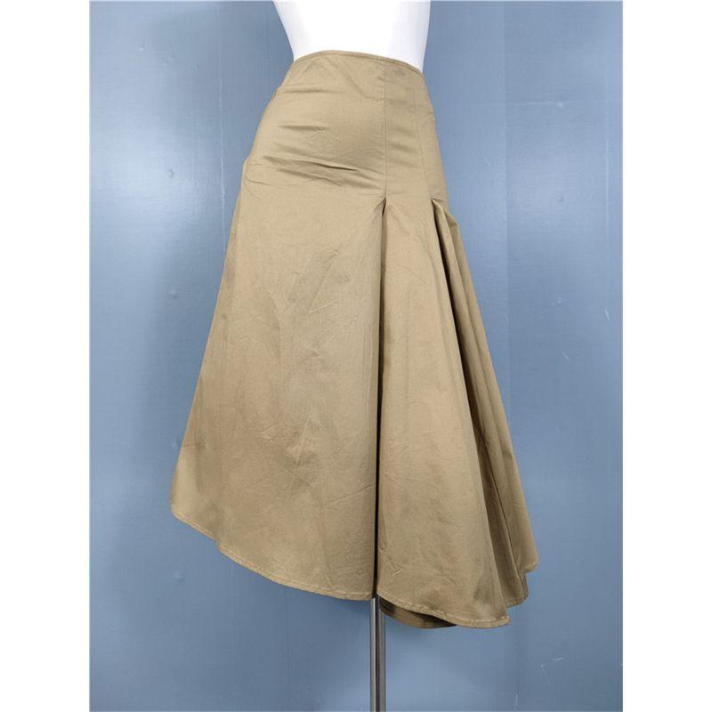 Export Single H Home 2023 Fall and Winter New Arrival Personalized Minority Thick Asymmetrical Umbrella-Shaped Large Swing Skirt Skirt