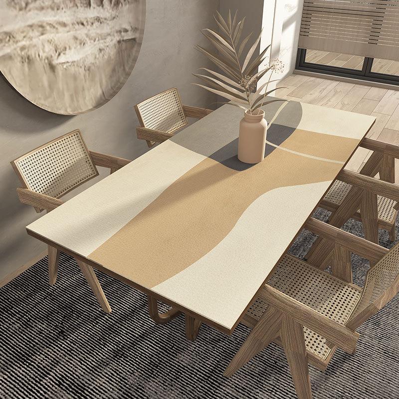 

Водонепроникний Шкіряний Настільний Килимок Легко Чиститься Стійкий до Високих Температур Захисник Столу Маслостійкий Килимок для Обіднього Столу Для Дому та Кухні 60 x 120cm