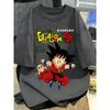 Summer Plus Size Dragon Ball Anime Cartoon Printed Men WomenTshirt Casual Parent Child Tops Fashion Street Wear Harajuku Y2K