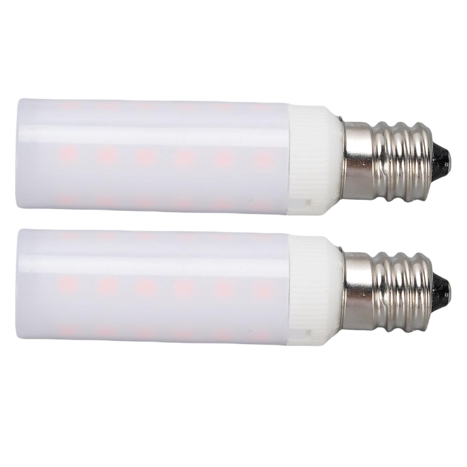 

2pcs E12 LED Flame Effect Light Bulb 220LM Flickering Light Bulbs for Home Party Patio Indoor Outdoor Decorations