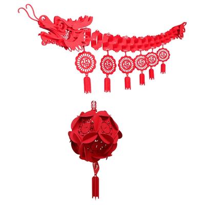 Traditional Dragon Ceiling Decorations Chinese New Year Decor Party Supplies
