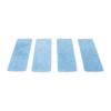 4PCS Mop Cloth Fit for Proscenic P10 P10 Pro P11 Vacuum Cleaner Fiber Handheld Cordless Vacuum Cleaner Mop Pad