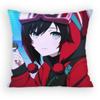 Rwby Ice Queendom Ruby Rose Pillow Case Anti-Dustmite Pillowcase Invisible Zipper Silky Sofa Cushion Cover For Bedroom