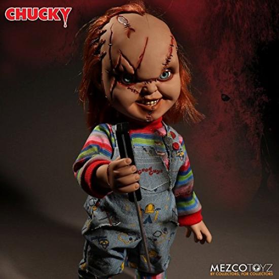 Lalka Chucky Mówiąca Mega Skala Dziecięca 15-calowa