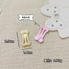 2.5cm Oil Drop Dopamine Color Hair Clip Small Bone Sweet Cute Girl BB Clip Side Bangs Broken Hair Small Hair