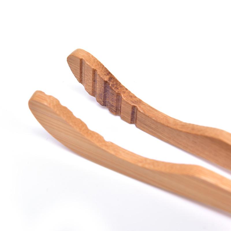 1 Stk Te Bambus Utensil Tong Te Tre Te Clip Mat Toast Te Pinsett