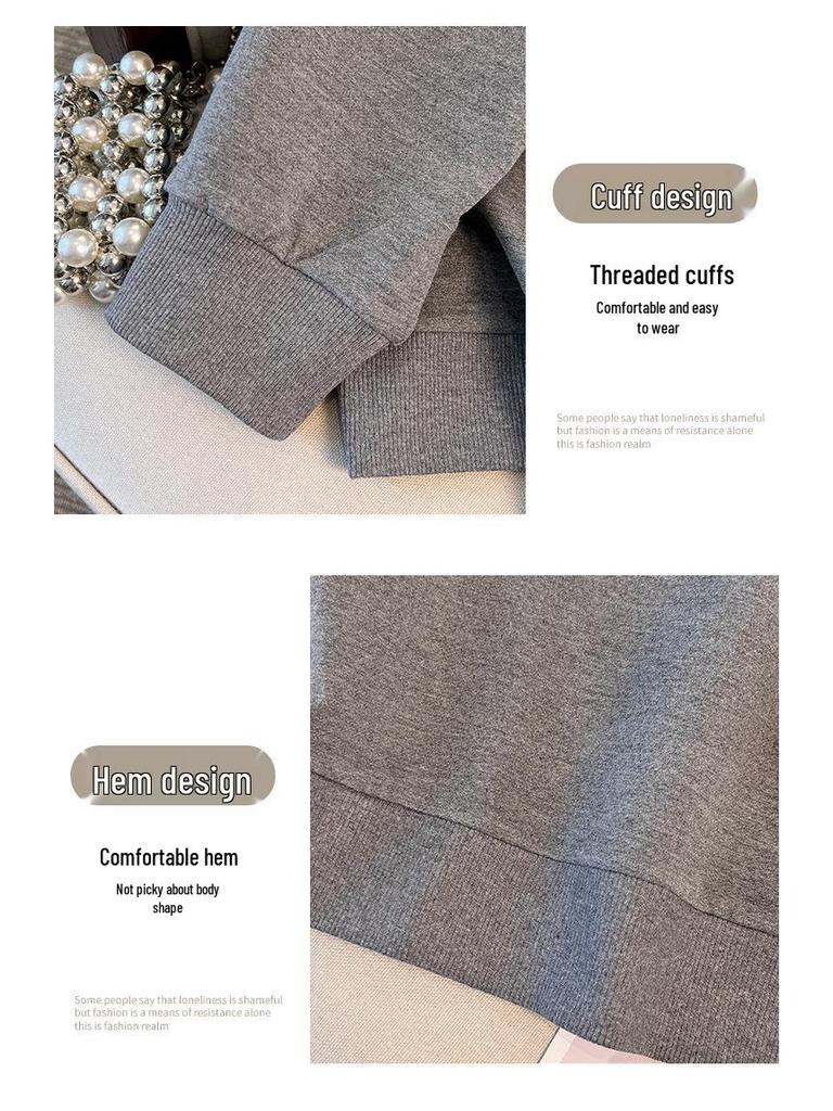 Plus Size Autumn Hoodie - Sizes 150/160/170 - Loose Fit for 200/350/300 Jin