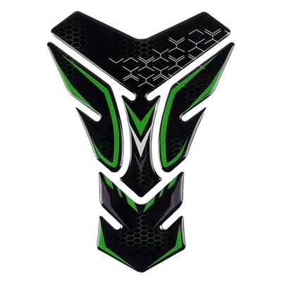 Motorrad Tankpad für Kawasaki Ninja 250/400/650, ZX-6R/10R/25R, Z400/900/1000 (Grün)