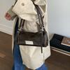 Autumn retro texture underarm bag women's 2025 new simple pillow bag versatile shoulder commuter bag
