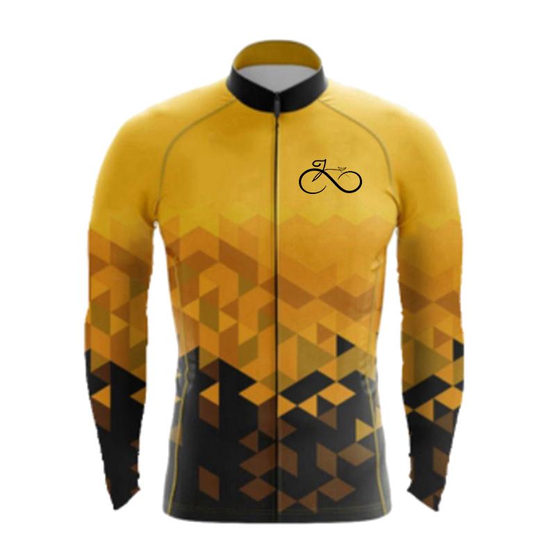 Men's Outdoor Cycling Jersey Classics Long Sleeved 2026 Summer Cycling Clothing MTB Pro Team Bike Shirts Sunscreen Bicycle Clothes Maillot Ciclismo