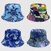 Dye Fisherman Tie Hat Uv Protection Assorted Colors Print Butterfly Cat Cap Leaf