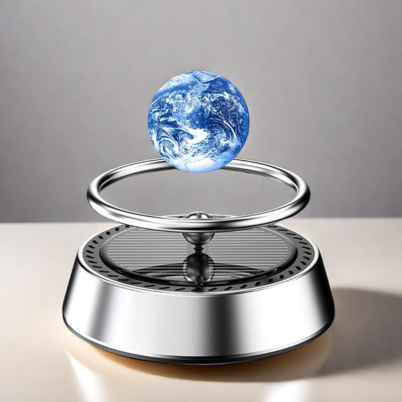 

Вращающийся автомобильный освежитель воздуха на солнечной батарее, плавающий глобус Земли и Марса, подарки для наполнения рождественского чулка, автомобильный парфюм, аромадиффузор для ароматерапии, аксессуары для украшения салона автомобиля землистый