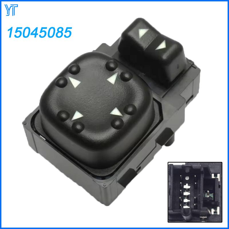 

For Chevrolet Silverado Tahoe Suburban Avalanche Escalade GMC Sierra Yukon Car Rearview Mirror Control Switch Car Accessories