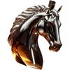 Botella de Whisky de Vidrio con Forma de Cabeza de Caballo Caprichosa Decantador de Animales Contenedor de Alcoholes Accesorios Divertidos para Beber Botella de Whisky Divertida con Forma de Cabeza de Caballo