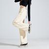 TonLion 2024 Women's Casual Multi-Pocket Wide-Leg Cargo Pants