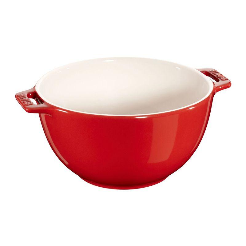 Staub Ceramic Round Bowl 18cm (Cherry Red)
