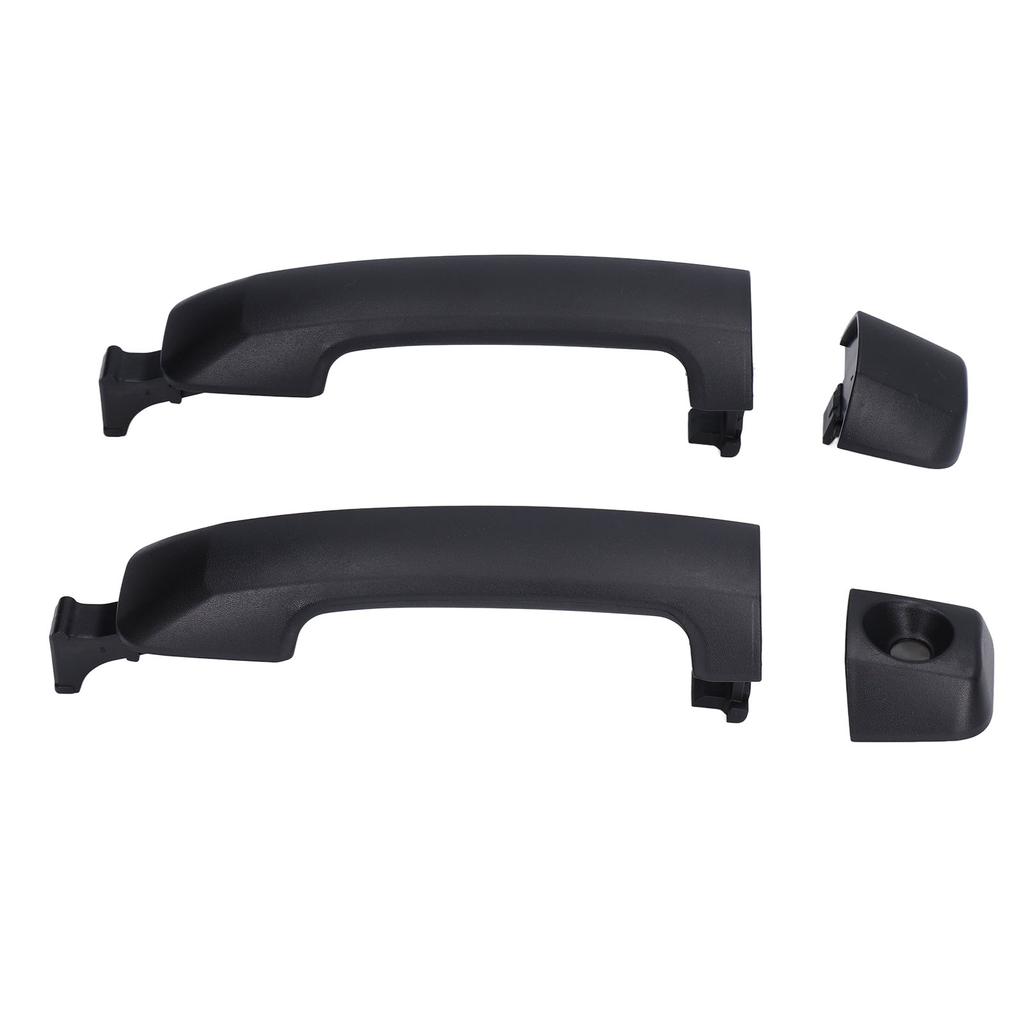 2pcs Outer Exterior Outside Door Handle 69210‑0C010 Black Car Accessories Replacement for FJ CRUISER 2007‑2014
