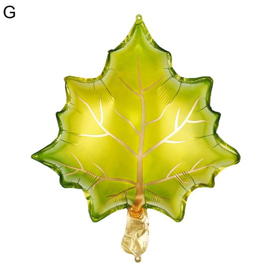 Fall Thanksgiving Balloons Pumpkin Maple Leaf Foil Balloons Autumn Balloons for Thanksgiving Baby Shower Birthday Party Decorations