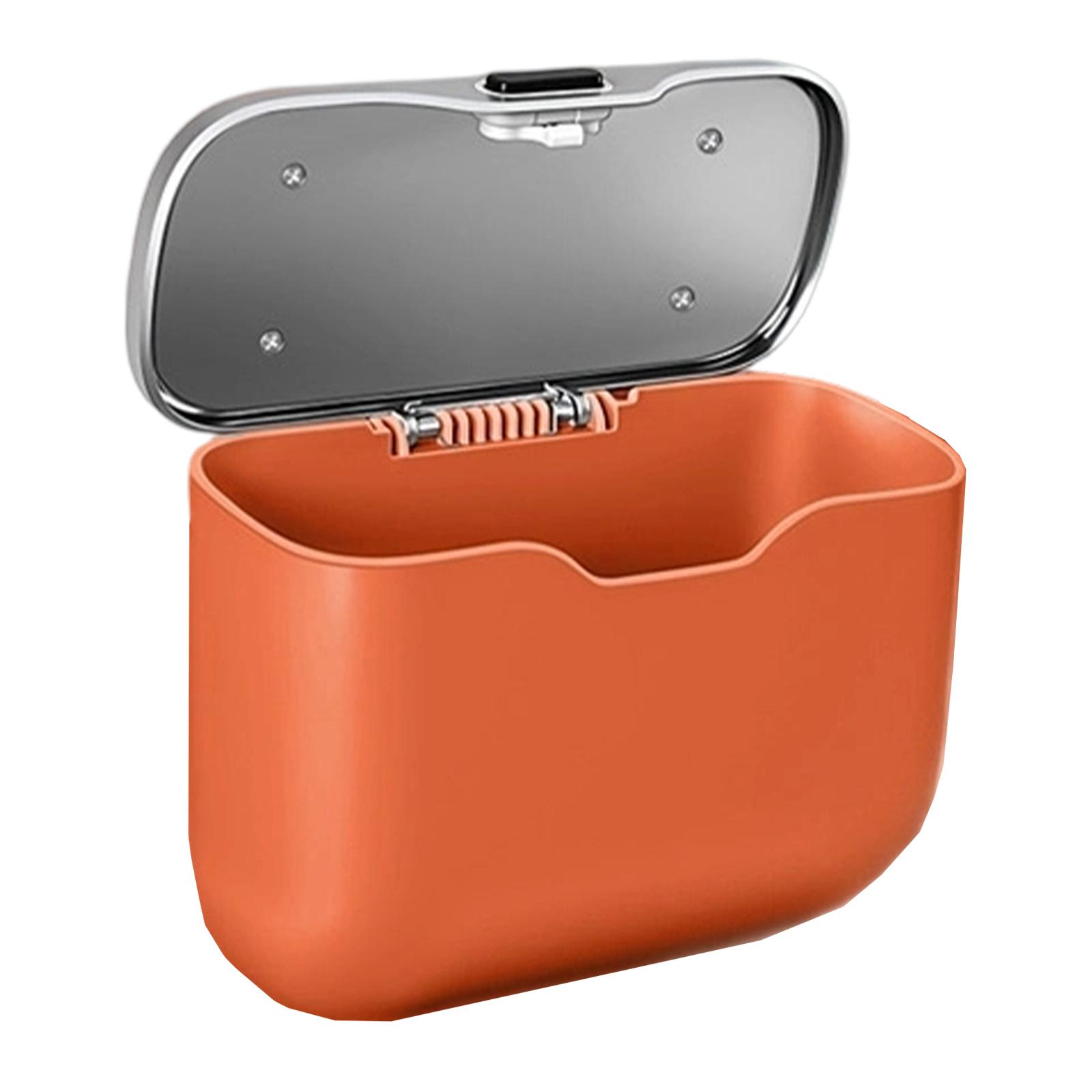 

Universal Plastic Automotive Trash Holder Waste Container Leakproof Dust Bin Storage Box For Simple Cleaning In Vehicles